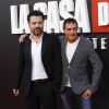 Director Jesus Colmenar et productor Alex Pina - Première "La Casa De Papel - Saison 3" à Madrid, le 11 juillet 2019.