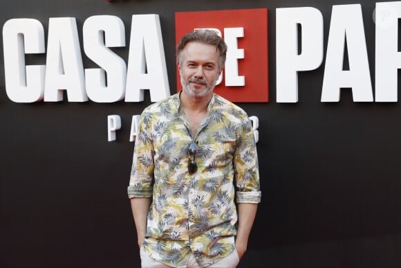Tristan Ulloa lors de la première de "La Casa De Papel - Saison 3" à Madrid, le 11 juillet 2019.