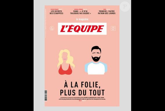 Couverture du magazine "L'Equipe", numéro du 13 juillet 2019.