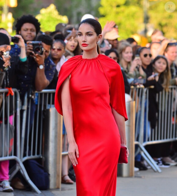 Lily Aldridge à la soirée CFDA Fashion Awards à New York, le 3 juin 2019.