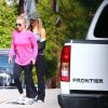 Exclusif - Hayden Panettiere rend visite à une amie dans le quartier de Hollywood à Los Angeles, le 16 mai 2019.
