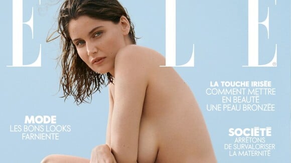 Laetitia Casta : Entièrement nue et sublime en couverture de magazine