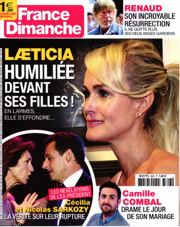 France Dimanche, juillet 2019.