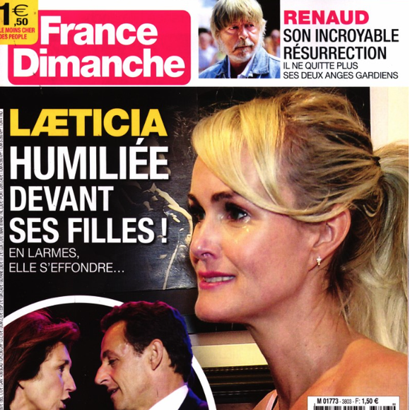 France Dimanche, juillet 2019.