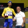 Hinault Bernard et Alaphilippe Julian (FRA) équipe Deceuninck - Tour de France 2019 - 13ème étape, Pau, le 19 juillet 2019. © Niko Vereecken / Panoramic / Bestimage