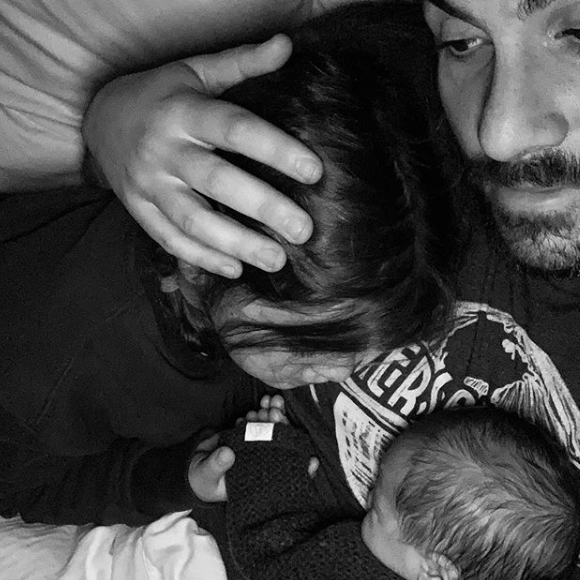 Laurent Ournac dévoile un peu de son fils Léon, né le 23 février 2019.