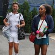 Serena Williams et son coach Patrick Mouratoglou lors du huitième jour de l'US Open 2016 au USTA Billie Jean King National Tennis Center à Flushing Meadow, New York City, New York, Etats-Unis, le 5, Septembre 2016. © John Barrett/Globe Photos/Zuma Press/Bestimage