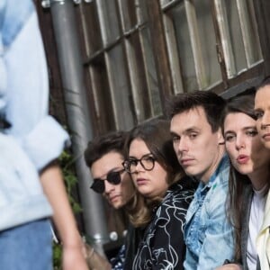 Camille Gottlieb, Louis Ducruet, Charlotte Casiraghi-Rassam et la princesse Stéphanie de Monaco - Défilé Alter Designs mode homme printemps-été 2020, le premier défilé de Pauline Ducruet dans le cadre de la Fashion Week de Paris à la Cartonnerie à Paris le 18 juin 2019. © Cyril Moreau/Bestimage