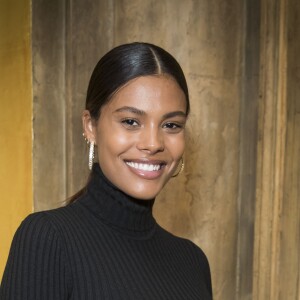 Semi-exclusif - Tina Kunakey - Dîner pour la sortie du "Numéro" 200 au restaurant Rau à Paris le 31 janvier 2019. © Olivier Borde/Bestimage