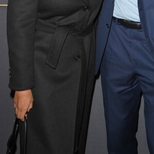 Vincent Cassel et sa femme Tina Kunakey à l'avant-première du film policier "L'Empereur de Paris" au cinéma Gaumont-Opéra à Paris, France, le 10 décembre 2018. © Coadic Guirec/Bestimage