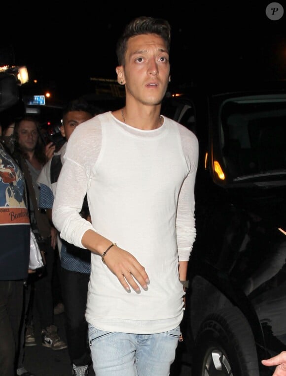 Mesut Özil - People au club Bootsy Bellows à Los Angeles le 16 juin 2015.