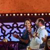 Exclusif - Jamel Debbouze, Julia Vignali et son compagnon Kad Merad - Les célébrités lors du festival "Marrakech du Rire 2018" à Marrakech, Maroc, le 24 juin 2018. © Rachid Bellak/Bestimage
