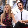 Jennifer Aniston et son mari Justin Theroux - Jason Bateman reçoit son étoile sur le Walk of Fame à Hollywood, le 26 juillet 2017