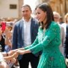 La reine Letizia d'Espagne lors de l'inauguration des cours d'été de l'Ecole Internationale de Musique de la Fondation "Princess of Asturias" à Oviedo. Le 25 juillet 2019 19 -