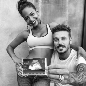 Matt Pokora bientôt papa, il annonce la grossesse de sa compagne américaine Christina Milian sur Instagram, le 28 juillet 2019.