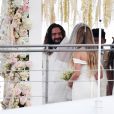 Heidi Klum et Tom Kaulitz se sont mariés à bord du yacht Christina O, au large de Capri. Le 3 août 2019.