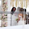 Heidi Klum et Tom Kaulitz se sont mariés à bord du yacht Christina O, au large de Capri. Le 3 août 2019.