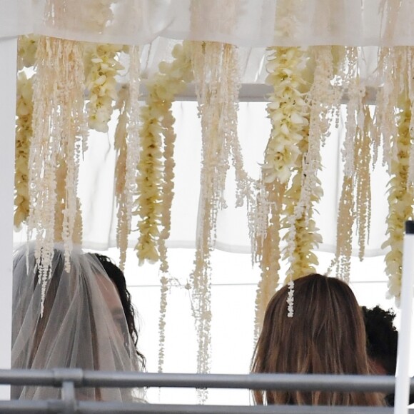 Heidi Klum et Tom Kaulitz se sont mariés à bord du yacht Christina O, au large de Capri. Le 3 août 2019.