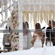 Heidi Klum et Tom Kaulitz se sont mariés à bord du yacht Christina O, au large de Capri. Le 3 août 2019.