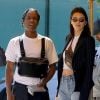 Exclusif - Kendall Jenner et son compagnon ASAP Rocky sont allés faire du shopping et sont allés déjeuner en amoureux à Beverly Hills, le 28 juin 2017.