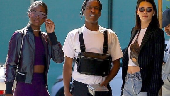 A$AP Rocky : Libre et souriant avec son ex Kendall Jenner, ravie