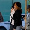 Exclusif - Kendall Jenner et son compagnon ASAP Rocky sont allés faire du shopping et sont allés déjeuner en amoureux à Beverly Hills, le 28 juin 2017.