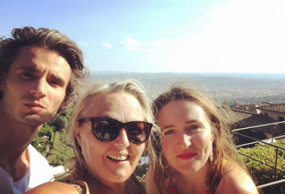 Valérie Damidot avec sa fille Roxane et son fils Norman sur Instagram, le 1e août 2019