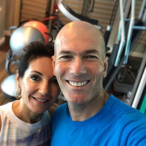 Zinédine et Véronique Zidane sur Instagram.