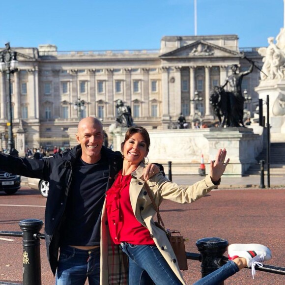 Zinédine et Véronique Zidane sur Instagram.