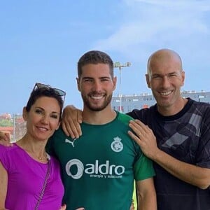 Zinédine et Véronique Zidane sur Instagram.