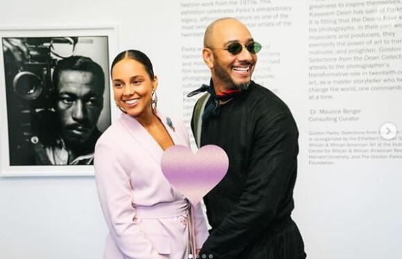 Alicia Keys et son mari SwizzBeatz fêtent leur 9 ans de mariage (août 2019).