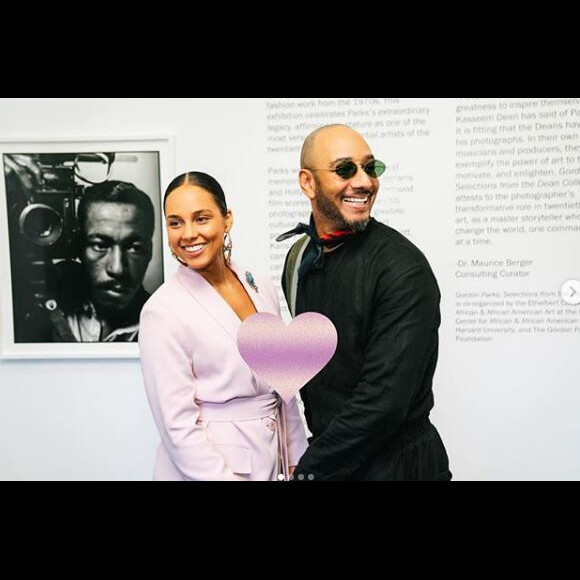 Alicia Keys et son mari SwizzBeatz fêtent leur 9 ans de mariage (août 2019).