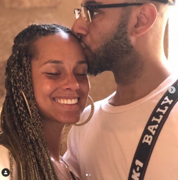 Alicia Keys et son mari SwizzBeatz fêtent leur 9 ans de mariage (août 2019).