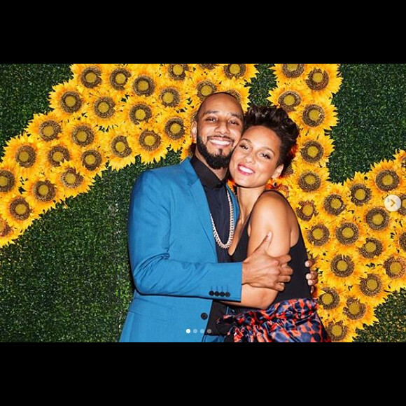 Alicia Keys et son mari SwizzBeatz fêtent leur 9 ans de mariage (août 2019).