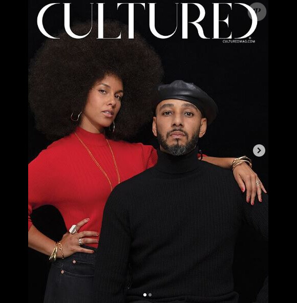 Alicia Keys et son mari SwizzBeatz fêtent leur 9 ans de mariage (août 2019).