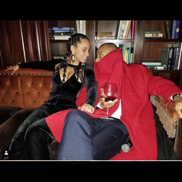 Alicia Keys et son mari SwizzBeatz fêtent leur 9 ans de mariage (août 2019).