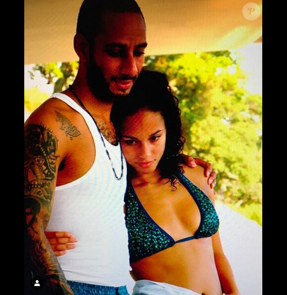 Alicia Keys et son mari SwizzBeatz fêtent leur 9 ans de mariage (août 2019).