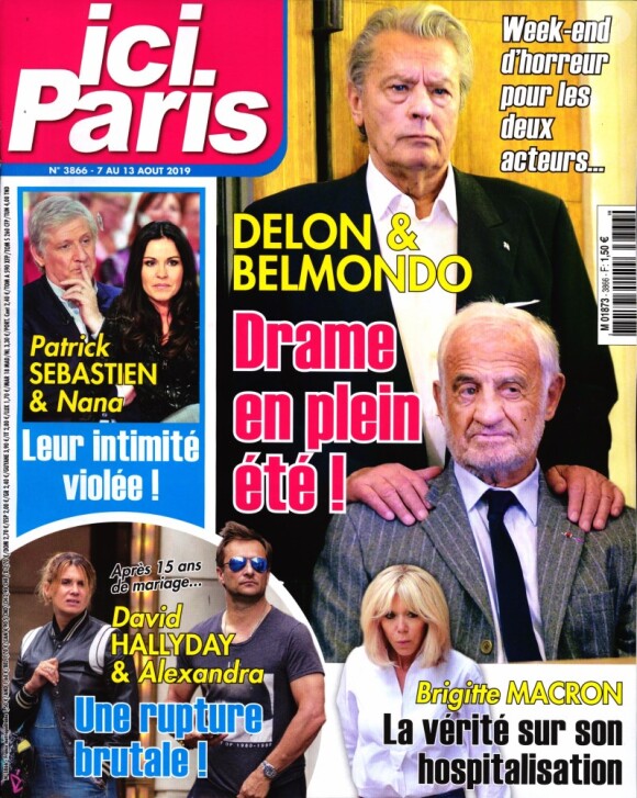 Magazine "Ici Paris" en kiosques le 7 août 2019.