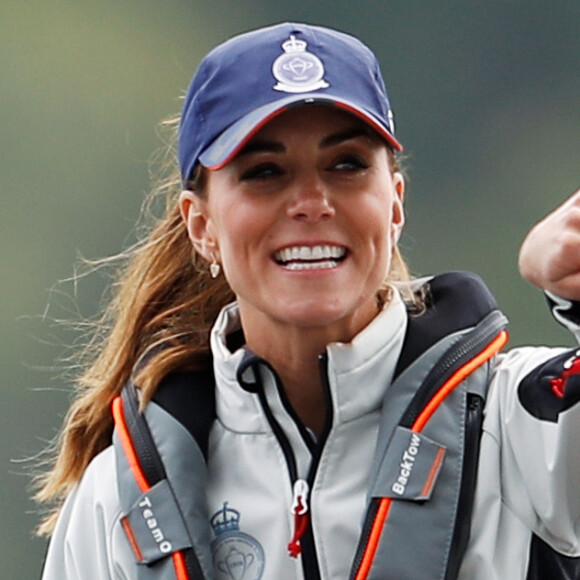 Catherine Kate Middleton - Le duc et la duchesse de Cambridge participent à la Régate King's Cup à Cowes le 8 août 2019.