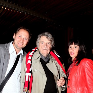 Exclusif - Dany Moreau, Jean-Pierre Mocky et Erika Moulet - Soirée annuelle de l'association des journalistes niçois de Paris. 03/11/2014 - Paris