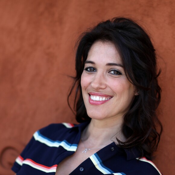 Laurie Cholewa au village lors des internationaux de tennis de Roland Garros à Paris, France, le 2 juin 2019. © Jacovides-Moreau/Bestimage
