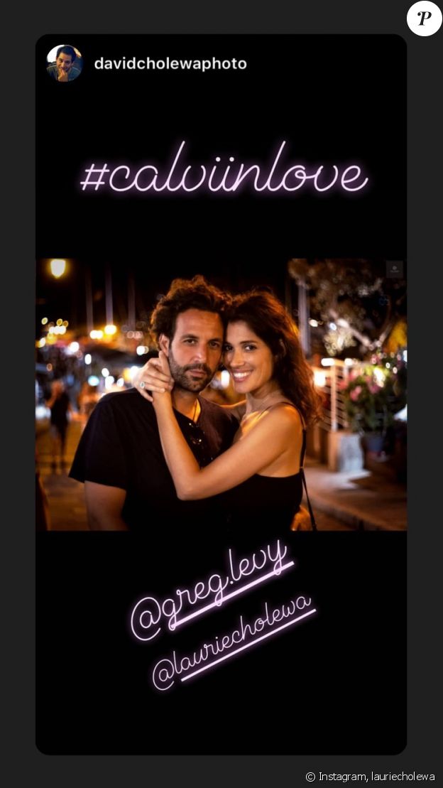 Laurie Cholewa sur Instagram.