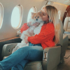 Darina Vartan-Scotti en vacances au Portugal chez son frère David Hallyday, août 2019.