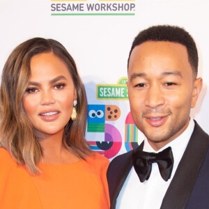 Chrissy Teigen et son mari John Legend à New York, le 29 mai 2019.