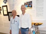 Franck Riester : En vacances à Saint-Tropez, sa visite à l'expo Johnny Hallyday