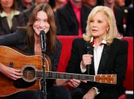 Carla Bruni-Sarkozy : Délicate pensée pour Sylvie Vartan en un jour spécial