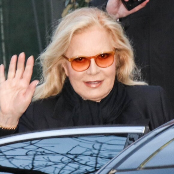 Sylvie Vartan - les invitées de M.Drucker arrivent au studio Gabriel pour l'enregistrement de l'émission Vivement Dimanche, Paris, le 18 mars 2019.