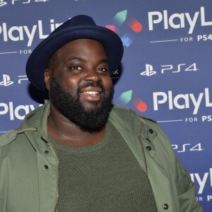 Issa Doumbia - Soirée de lancement de PlayLink de PlayStation au Play Link House à Paris, France, le 12 octobre 2017. © Veeren/Bestimage