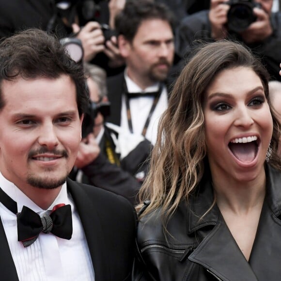 Laury Thilleman (Miss France 2011) et son fiancé Juan Arbelaez à la première de "Douleur et Gloire" lors du 72ème Festival International du Film de Cannes, le 17 mai 2019.