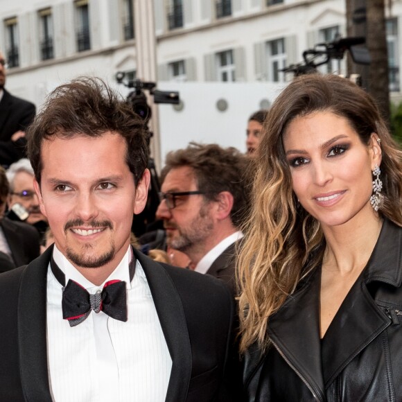 Laury Thilleman (Miss France 2011) et son compagnon le chef cuisinier Juan Arbelaez - Montée des marches du film "Douleur et Gloire" lors du 72ème Festival International du Film de Cannes. Le 17 mai 2019 © Jacovides-Moreau / Bestimage